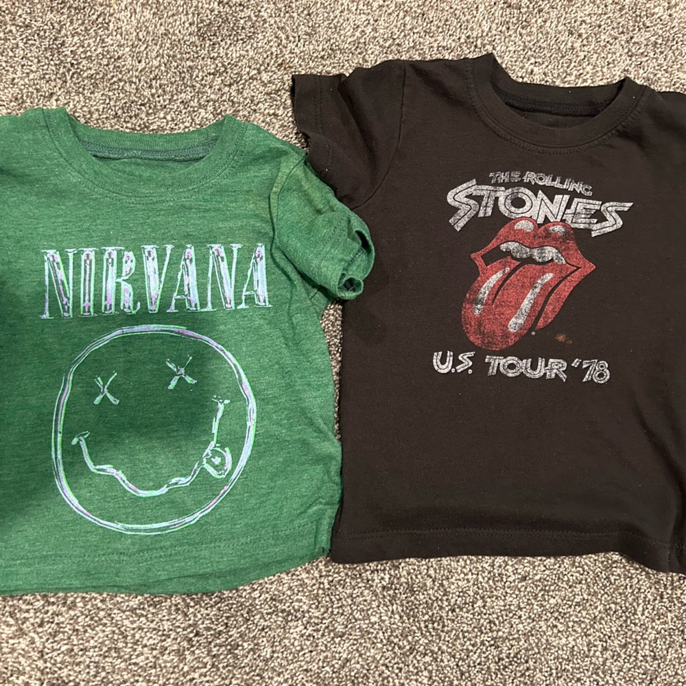 Two 18m graphic tees